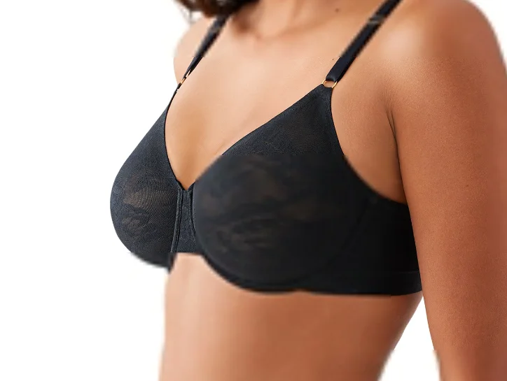 Bra with a foam - lined cup for a more structured shape Wacoal 851388 High Profile Underwire Bra Bra with a foam - lined cup for a more structured shape Wacoal 851388 High Profile Underwire Bra