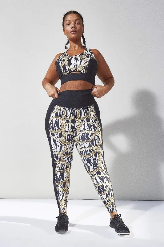 Women's geometric - patterned brasWomen's geometric - patterned brasCurve Zebra Chain Leggings Women's geometric - patterned brasWomen's geometric - patterned brasCurve Zebra Chain Leggings
