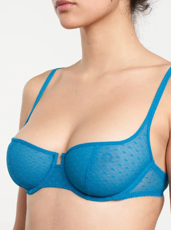 Women's bras with a satin finishWomen's bras with a satin finishYasmine Eslami: Joanne Demi Bra - Waterfall Women's bras with a satin finishWomen's bras with a satin finishYasmine Eslami: Joanne Demi Bra - Waterfall