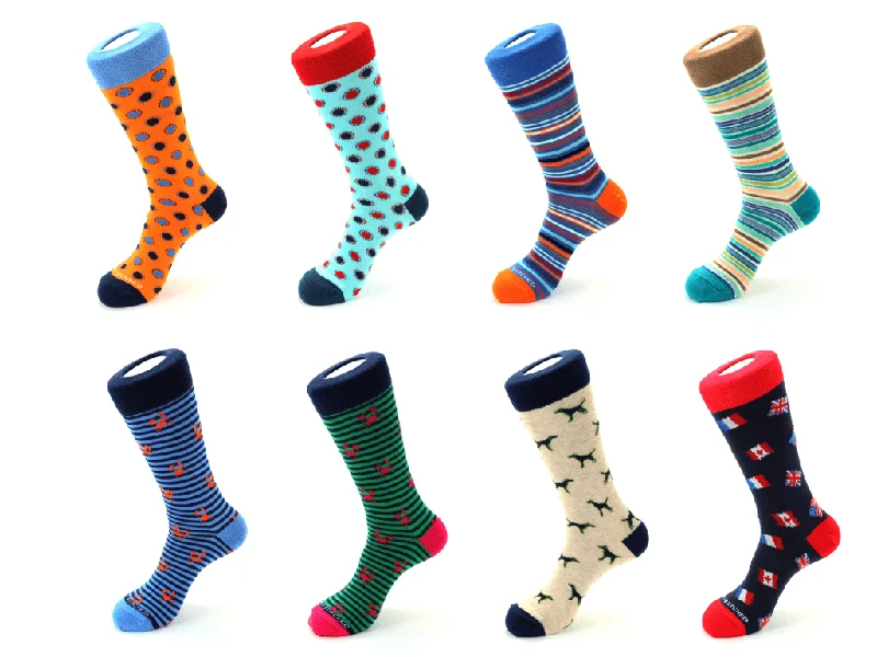 Women's hypoallergenic socks for sensitive skin8 Pair Combo Pack # 11