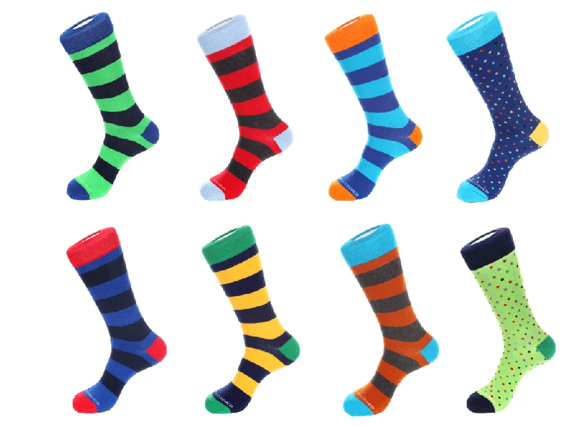Women's compression socks for improved circulation8 Pair Combo Pack # 20 Socks
