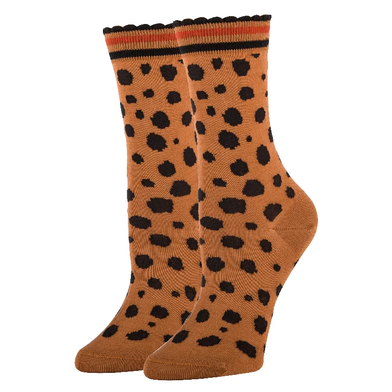 Women's leather - look socks for an edgy styleAnimal's Prey