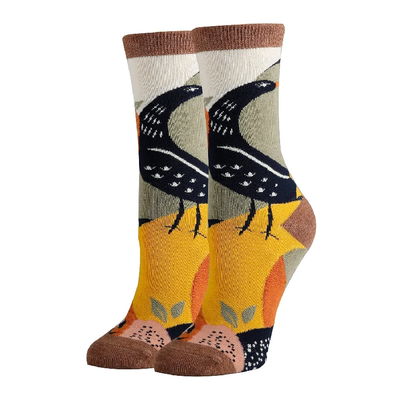 Women's wool - rich socks for winter warmthAurora Fern - Women's
