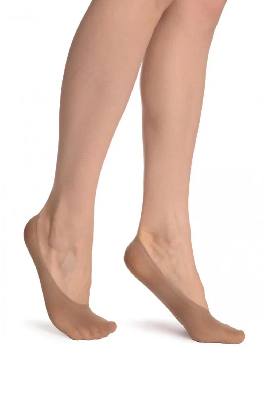 Women's hypoallergenic socks for sensitive skinBeige Invisible 20 Den Footsies Socks Women's hypoallergenic socks for sensitive skinBeige Invisible 20 Den Footsies Socks