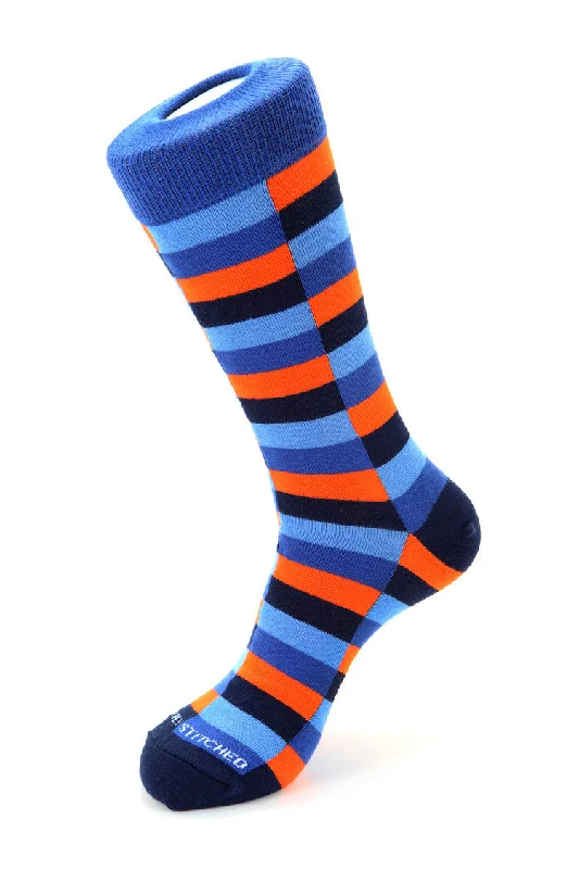 Women's cotton blend socks for breathabilityBox Plaid Sock