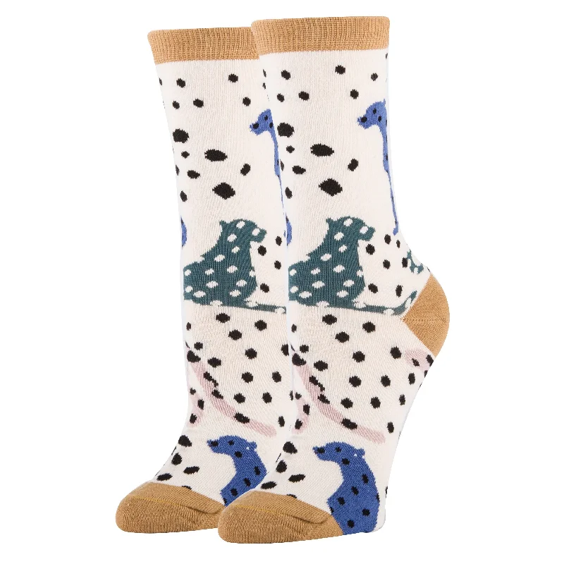Women's sheer over - the - knee socks for a sexy appealCheetah Charm
