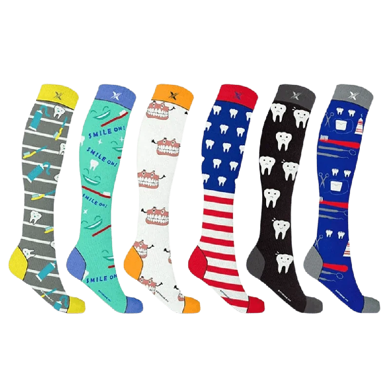 Women's wool - rich socks for winter warmthDentist Approved Socks (6-Pairs)