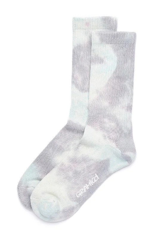 Women's thermal socks for cold weatherGramicci Tie Dye Crew Socks - Pink
