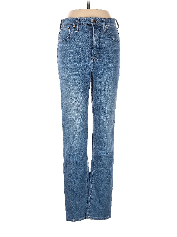 Women's pants for music festivals Ripped women jeans for a rebellious and fashion - forward style High-Rise Bootleg Jeans in Medium Wash