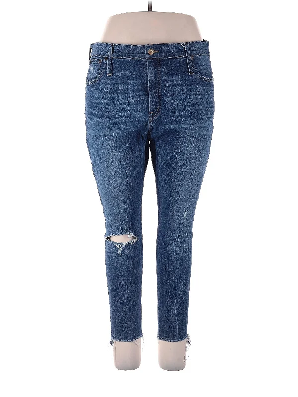 Women's pants for gym workouts Light - wash women jeans for a fresh and summery appearance High-Rise Boyjeans Jeans