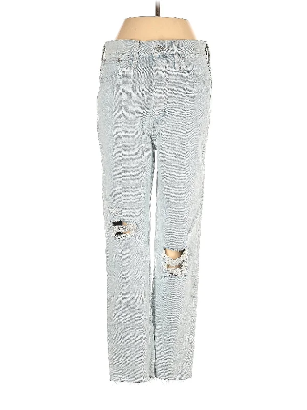 Women's luxury leather pants Stretch women jeans for enhanced mobility and comfort High-Rise Boyjeans Jeans in Light Wash