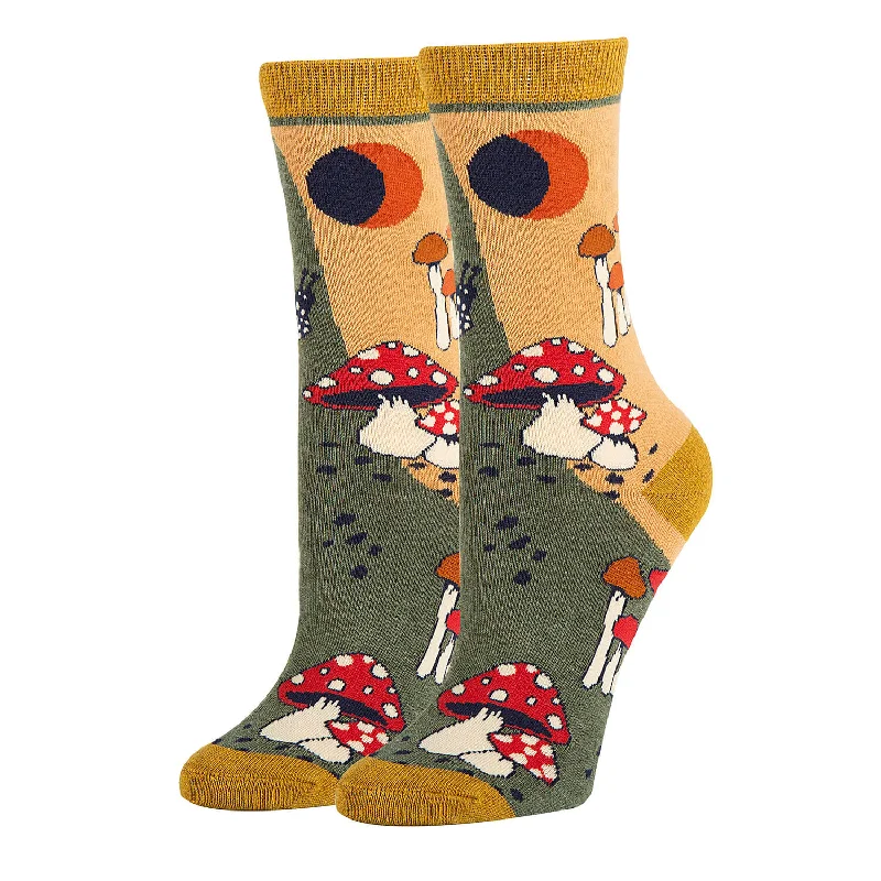 Women's leather - look socks for an edgy styleHongo Delight Socks