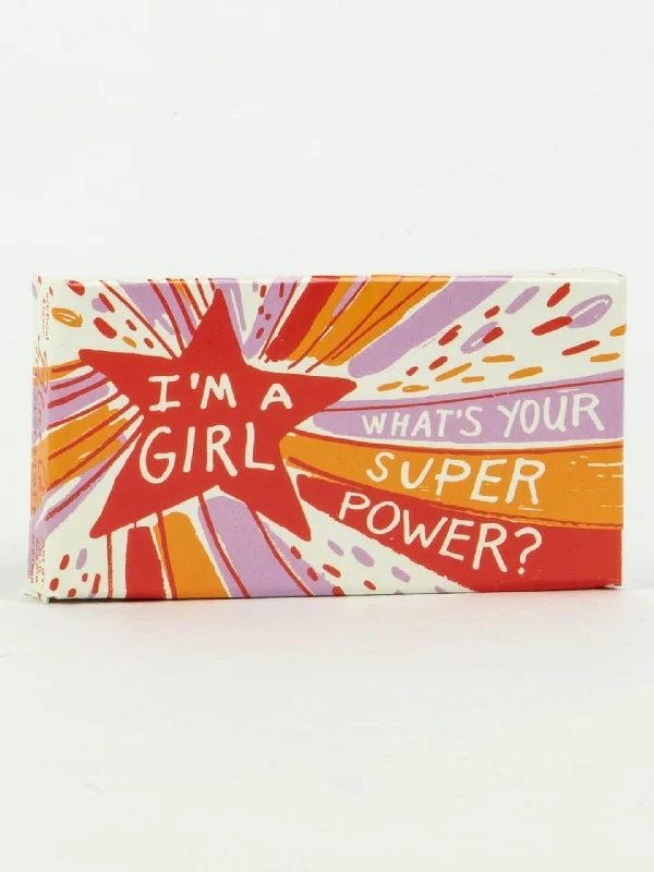 Women's arch - support socks for better comfortI'm A Girl, What's Your Superpower? Gum Women's arch - support socks for better comfortI'm A Girl, What's Your Superpower? Gum