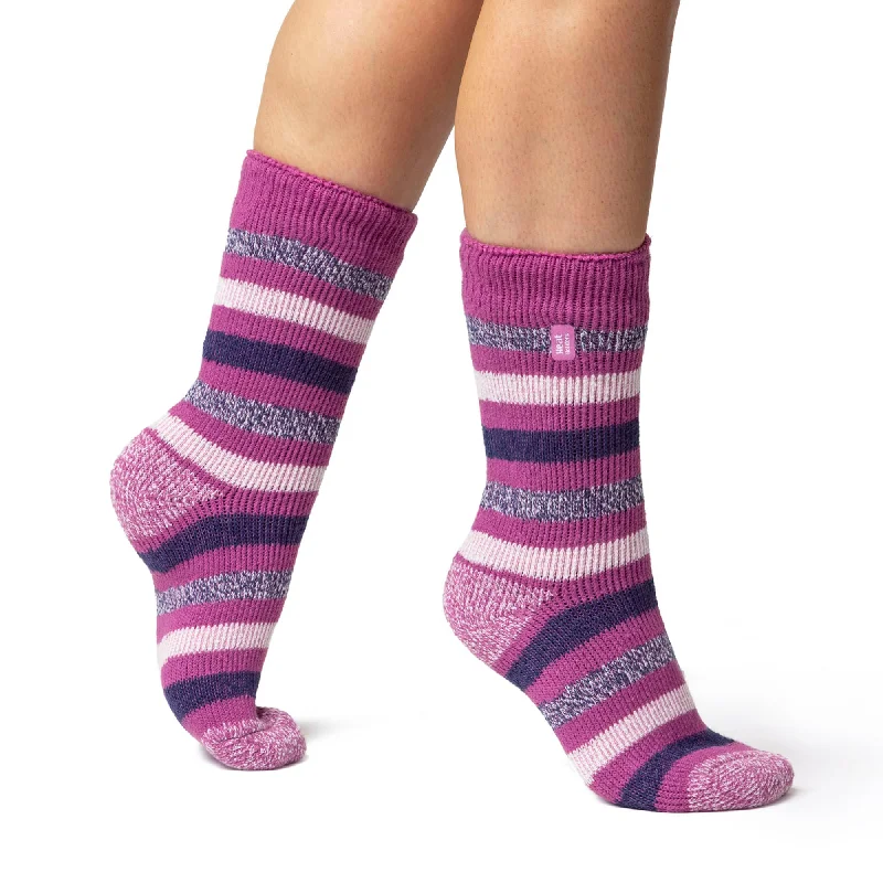 Women's compression socks for improved circulationLadies Original Appleby Twist Socks - Pink & Navy Women's compression socks for improved circulationLadies Original Appleby Twist Socks - Pink & Navy