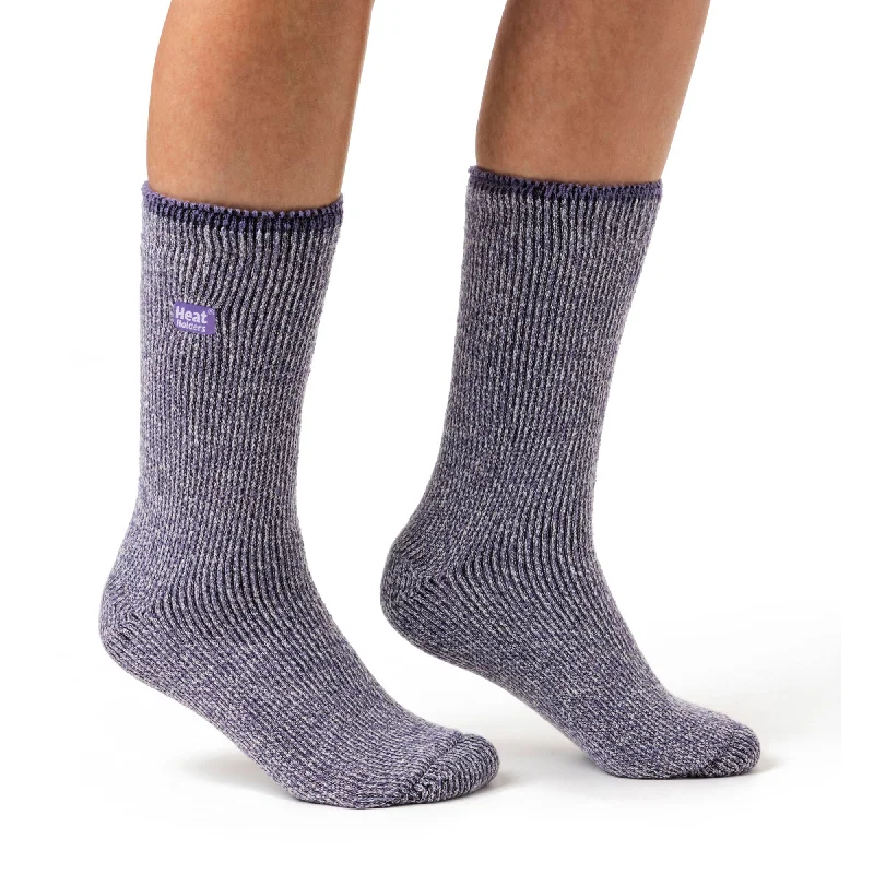 Women's cushioned sole socks for shock absorptionLadies Original Outdoors Merino Wool Blend Socks - Lilac Women's cushioned sole socks for shock absorptionLadies Original Outdoors Merino Wool Blend Socks - Lilac