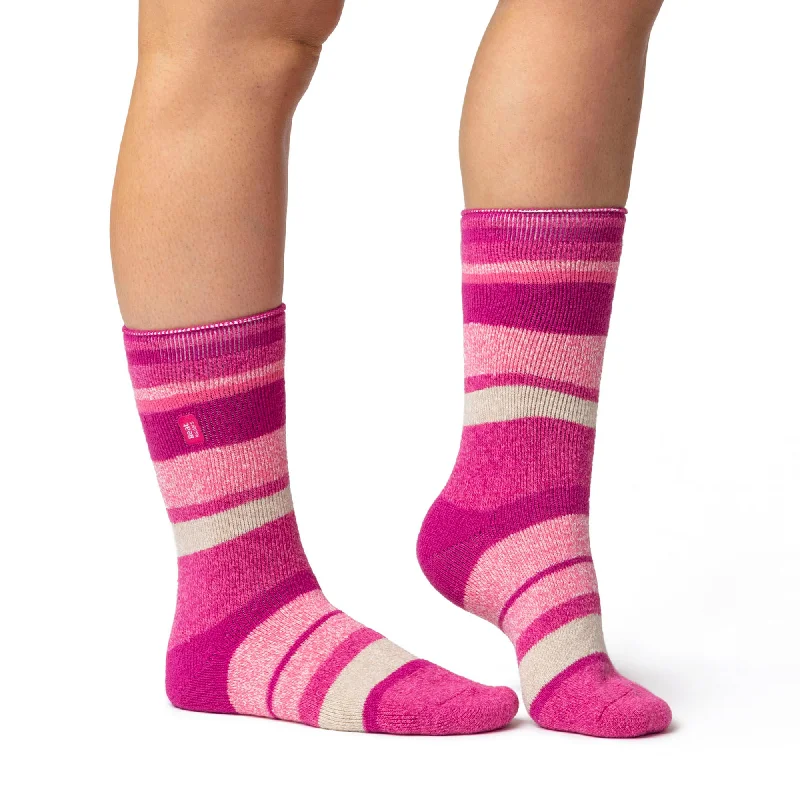 Women's ribbed knee - high socks for a classic lookLadies Lite Jacquard Stripe Socks - Clayton Women's ribbed knee - high socks for a classic lookLadies Lite Jacquard Stripe Socks - Clayton