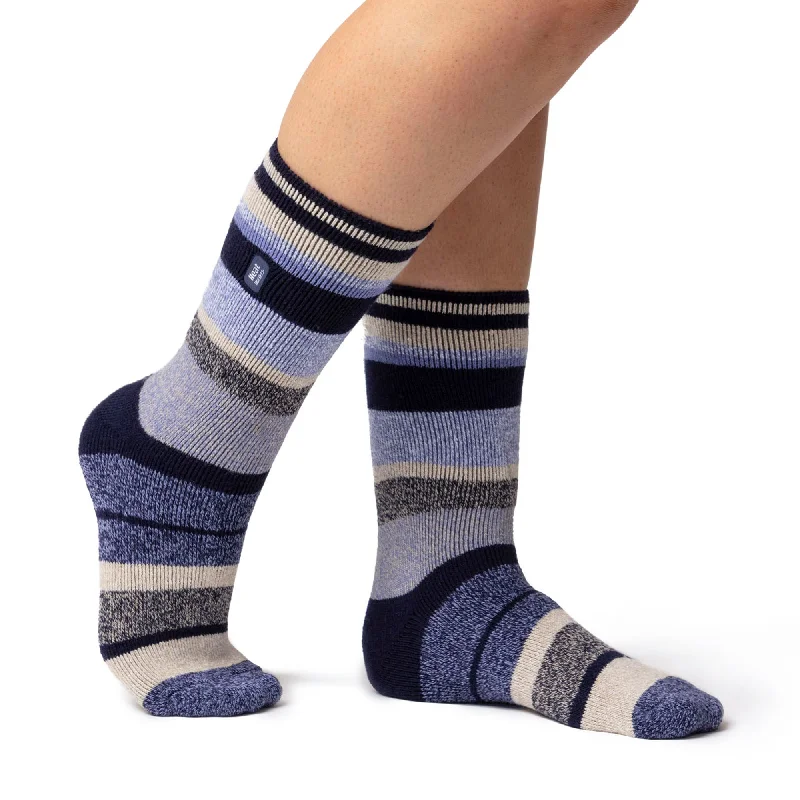 Women's knee - high socks with lace trimLadies Lite Jacquard Stripe Socks - Brookside Women's knee - high socks with lace trimLadies Lite Jacquard Stripe Socks - Brookside