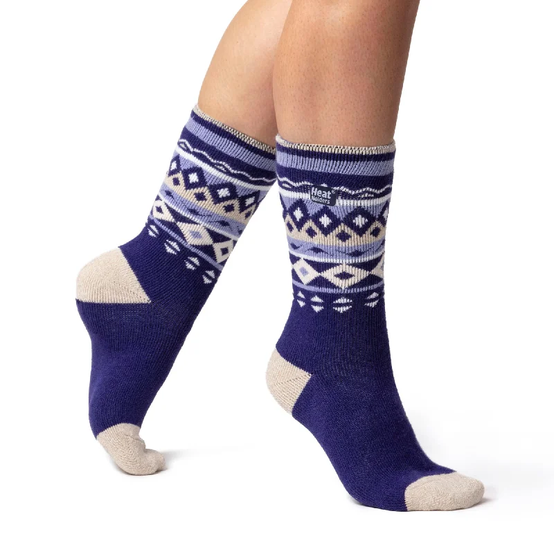 Women's satin - trimmed socks for a touch of eleganceLadies Lite Patterned Jacquard Socks - Holmcroft Women's satin - trimmed socks for a touch of eleganceLadies Lite Patterned Jacquard Socks - Holmcroft