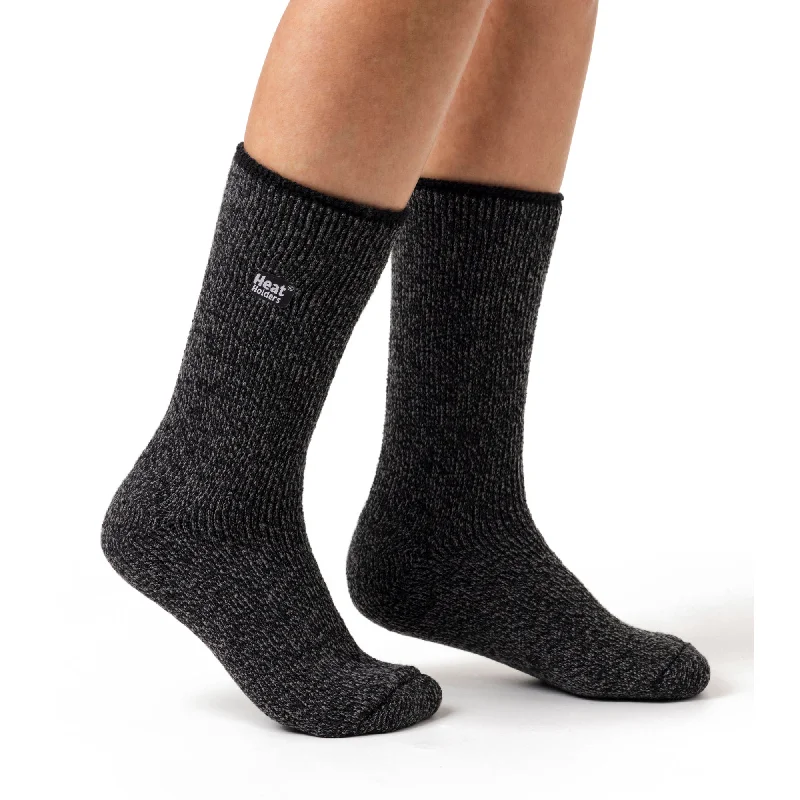 Women's wool - rich socks for winter warmthLadies Original Outdoors Merino Wool Blend Socks - Black Women's wool - rich socks for winter warmthLadies Original Outdoors Merino Wool Blend Socks - Black