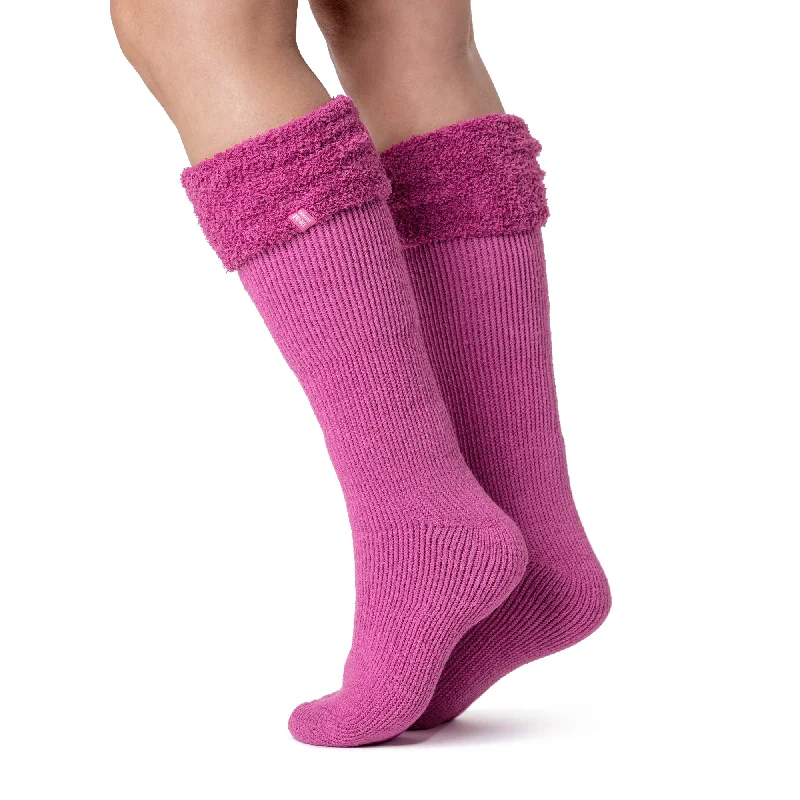 Women's cable - knit ankle socks for a cozy styleLadies Original Wellington Boot Socks - Mulberry Feather Women's cable - knit ankle socks for a cozy styleLadies Original Wellington Boot Socks - Mulberry Feather