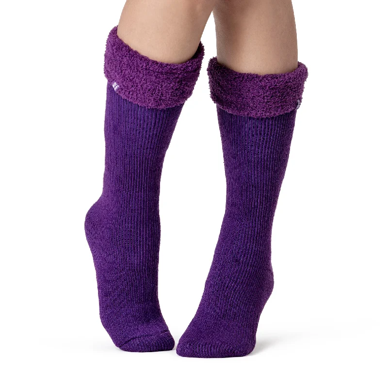 Women's nylon - reinforced socks for durabilityLadies Original Wellington Boot Socks - Purple Women's nylon - reinforced socks for durabilityLadies Original Wellington Boot Socks - Purple