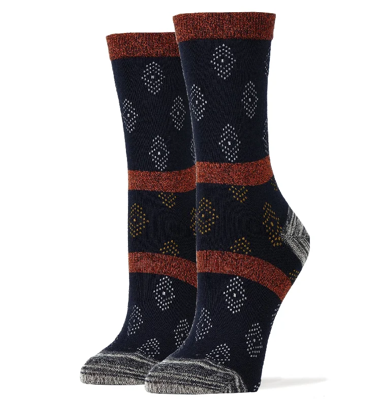 Women's cushioned sole socks for shock absorptionLombard St