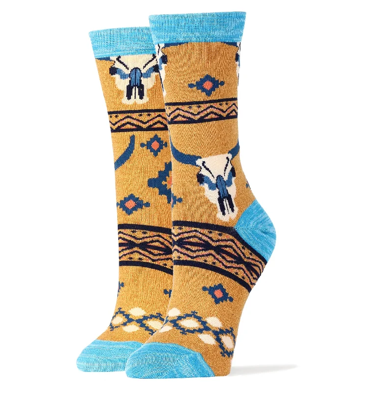 Women's compression socks for improved circulationLong Horn Summer - Women's