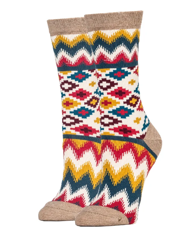 Women's ankle socks with a frilly edgeLush Clove