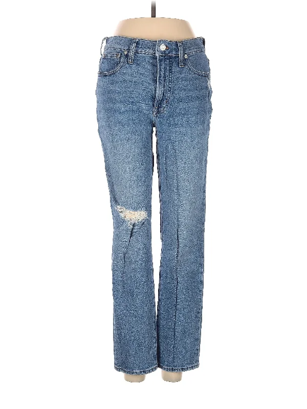 Women's pants with moisture - wicking technology High - rise flare women jeans for a 70s - inspired look Mid-Rise Bootleg Jeans in Light Wash