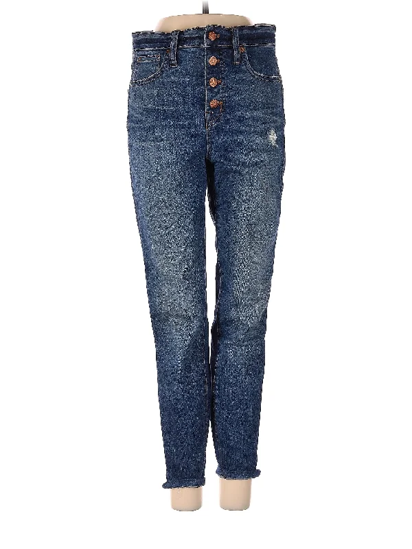 Women's lace - trimmed evening pants Light - wash women jeans for a fresh and summery appearance Mid-Rise Boyjeans Jeans in Medium Wash Women's lace - trimmed evening pants Light - wash women jeans for a fresh and summery appearance Mid-Rise Boyjeans Jeans in Medium Wash