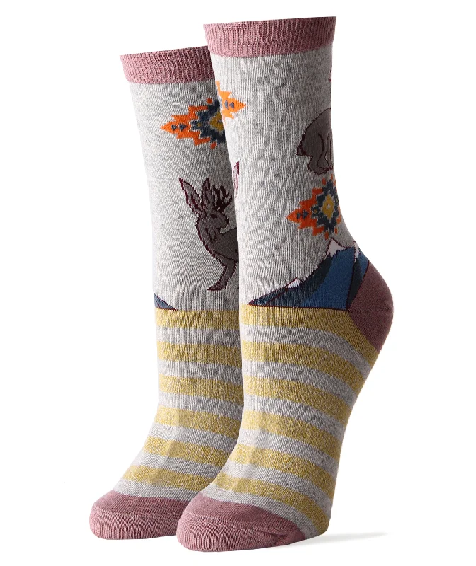 Women's arch - support socks for better comfortMy Jackalope - Women's