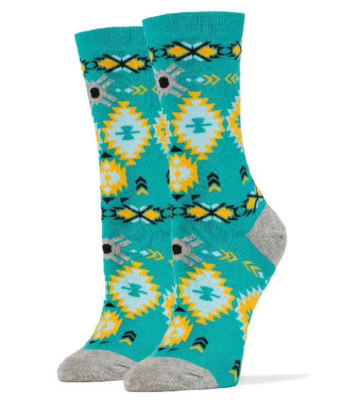 Women's leather - look socks for an edgy styleNew Mix it Go