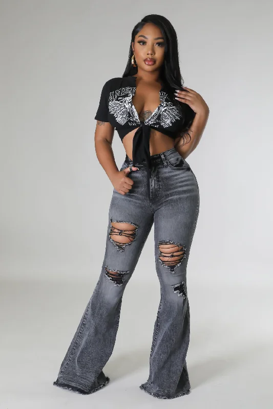 Women's hand - made artisanal pants Acid - wash women jeans with a retro finish Nuria Jeans