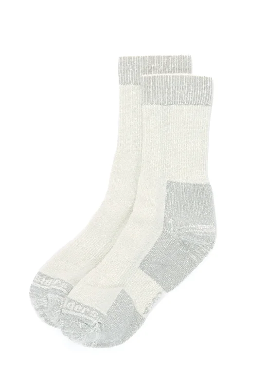 Women's crew socks with a polka - dot printOutsiders Everyday Hiker Socks - Grey