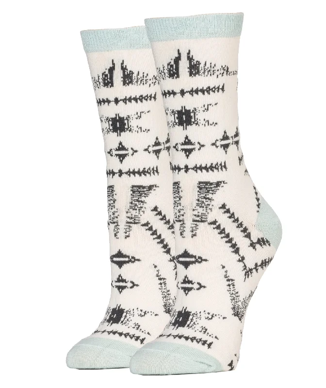 Women's ankle socks with a frilly edgeSay What