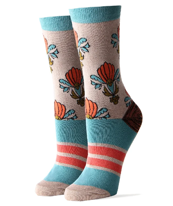 Women's argyle - patterned thigh - high socksSilverlake
