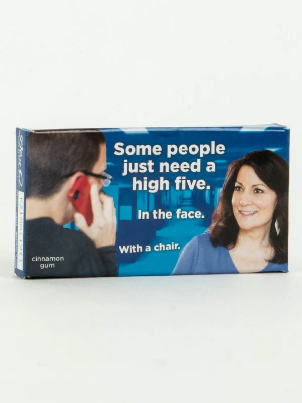 Women's moisture - wicking socks for sportsSome People Just Need A High Five Gum
