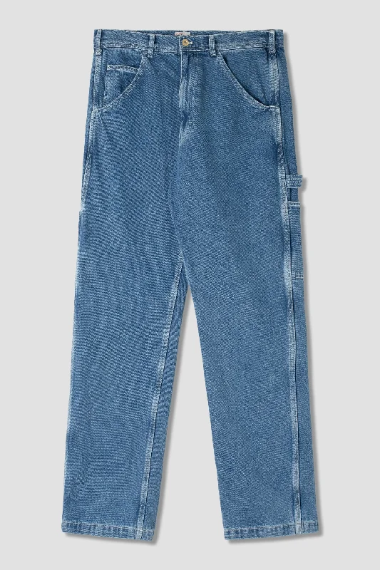 Women's long - sleeve jumpsuit pants Straight - leg women jeans with a classic and timeless appeal OG Painter Pant (Heavy Stone Wash Denim)