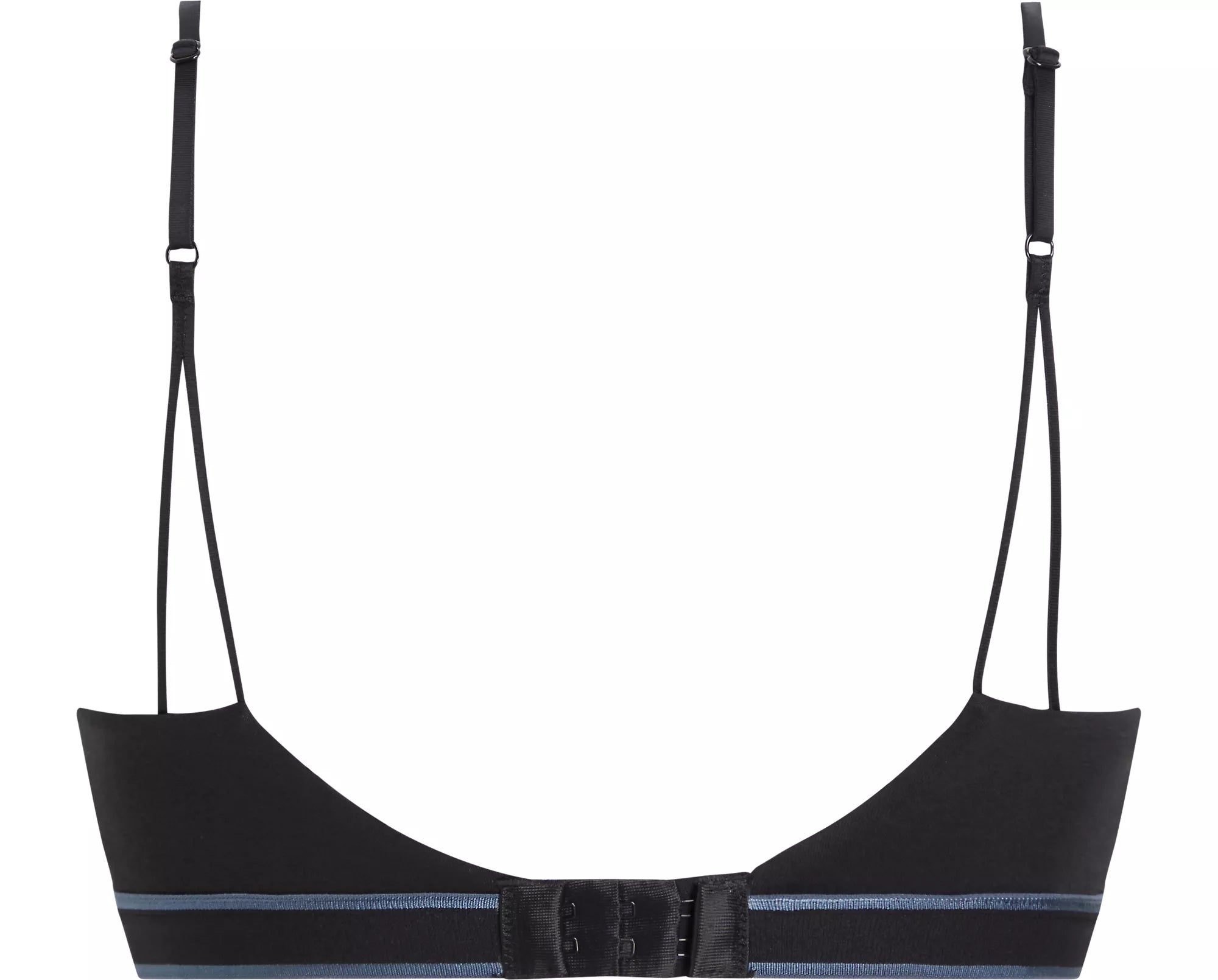 Women's anti - odor socks for long - day freshnessTONAL LOGO COTTON Womens Triangle Bra Black