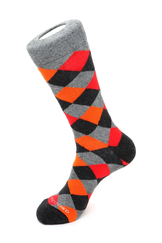 Women's moisture - wicking socks for sportsDiamond Sock