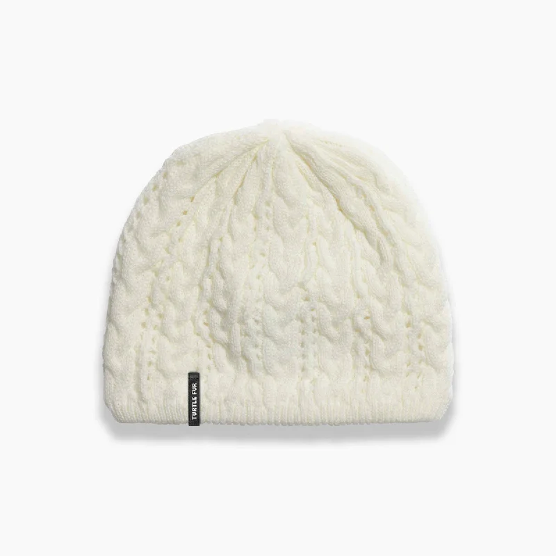 Women's thermal socks for cold weatherPolylana Zelda Beanie - Ivory