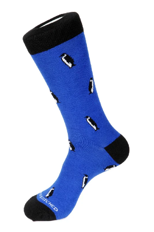 Women's silk - lined socks for a luxurious feelPenguin Sock