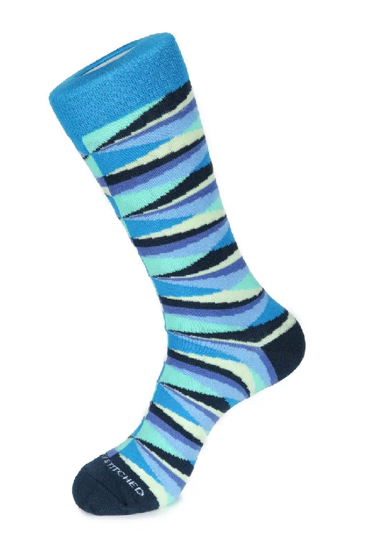 Women's moisture - wicking socks for sportsEdged Diamonds