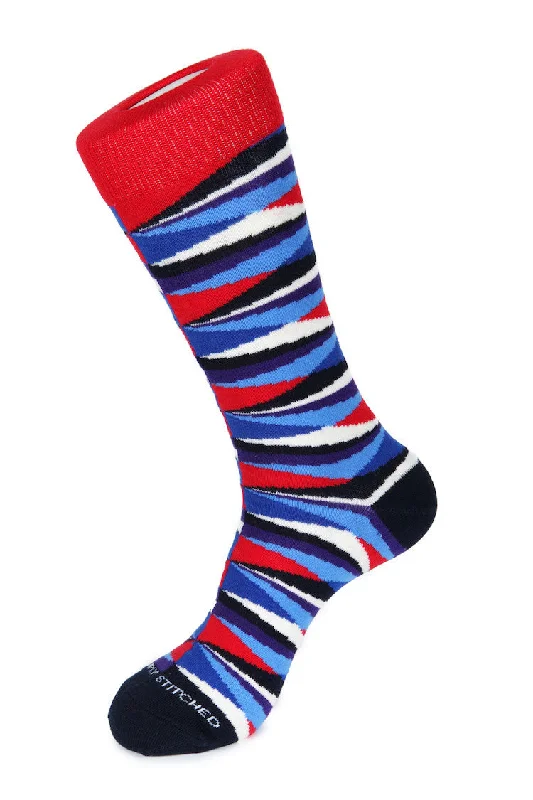 Women's cashmere - blend socks for extra softnessEdged Diamonds