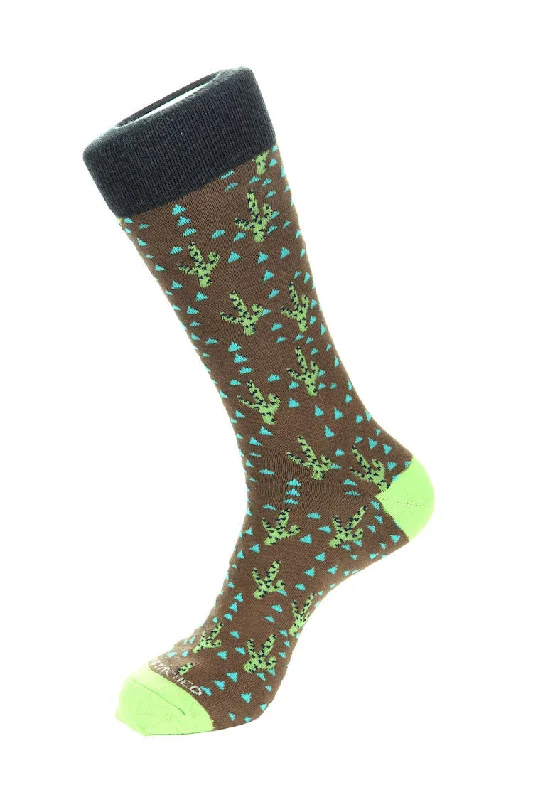 Women's bamboo fiber socks for eco - friendlinessCactus Sock