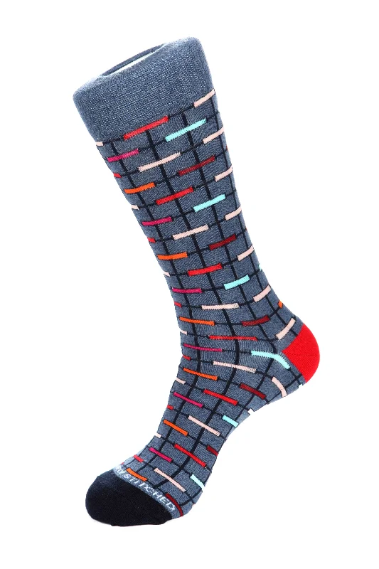 Women's cashmere - blend socks for extra softnessCOLORED STEPS