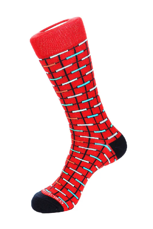 Women's cotton blend socks for breathabilityColored Steps Sock