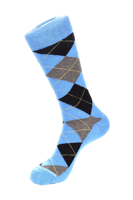 Women's silk - lined socks for a luxurious feelArgyle