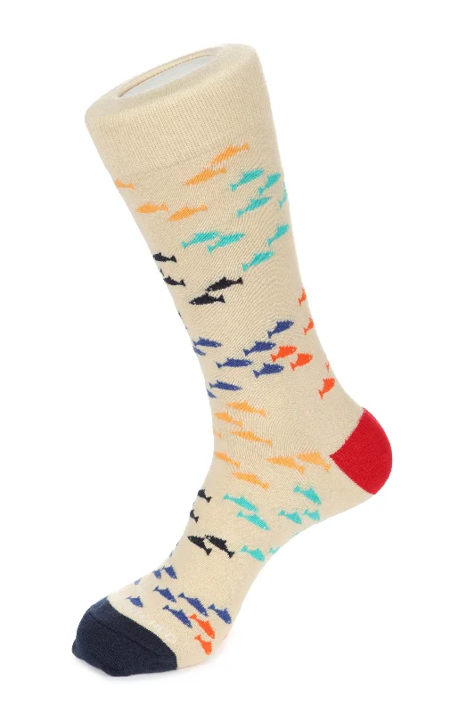 Women's argyle - patterned thigh - high socksPiranha Sock
