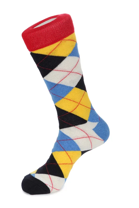 Women's cushioned sole socks for shock absorptionArgyle Sock
